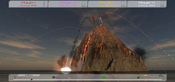 Screenshot z Scorched Islands