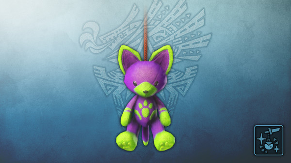 KHAiHOM.com - Monster Hunter World: Iceborne - Pendant: Grape Felyne Teddy