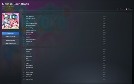 Mokoko Soundtrack