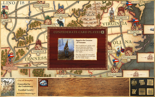 Victory and Glory: The American Civil War screenshot 6