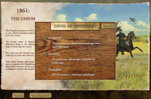 Screenshot z Victory and Glory: The American Civil War Screenshot z Victory and Glory: The American Civil War