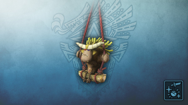 KHAiHOM.com - Monster Hunter World: Iceborne - Pendant: Swinging Furious Rajang