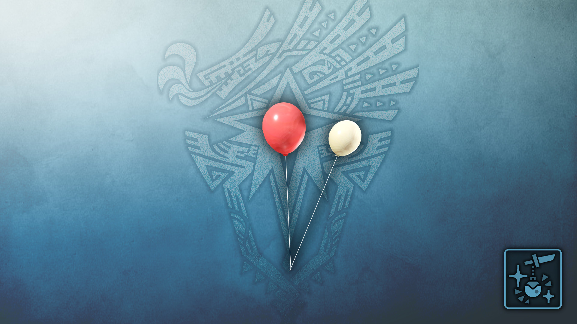 Monster Hunter World: Iceborne - Pendant: Red & White Balloons Featured Screenshot #1