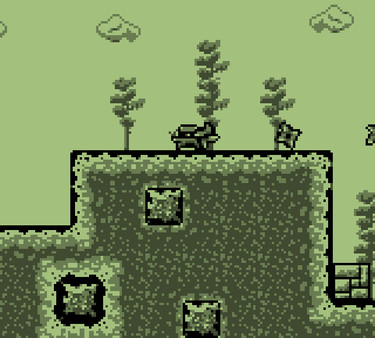 Screenshot of Pixel Pileup Party gameplay showing in-action mechanics