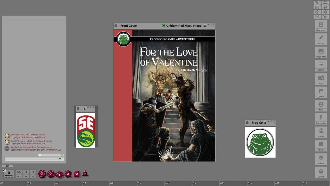 Fantasy Grounds - For the Love of Valentineのスクリーンショット 1