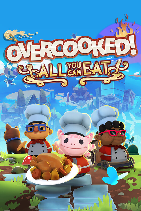 Capa de Overcooked! All You Can Eat