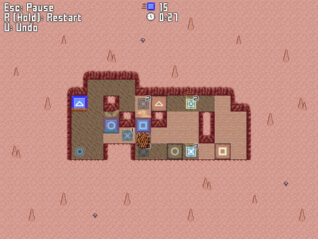 Screenshot z Maze Burrow