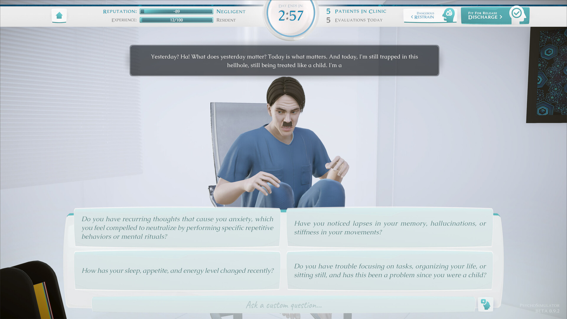 Psycho Simulator screenshot #1