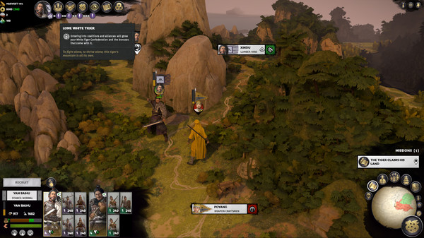 Total War: THREE KINGDOMS - White Tiger Yan