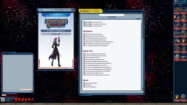 Fantasy Grounds - Starfinder Society Scenario #1-06: A Night in Nightarch