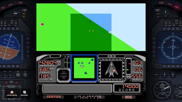 Screenshot z F-117A Stealth Fighter