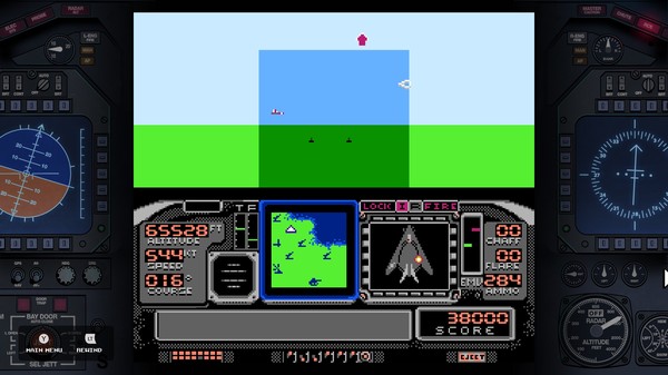 Screenshot z F-117A Stealth Fighter