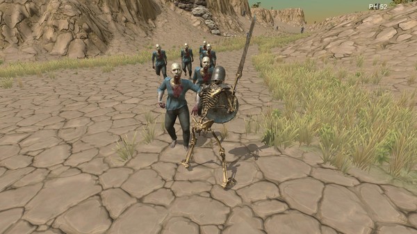 Screenshot z Skeleton Warrior