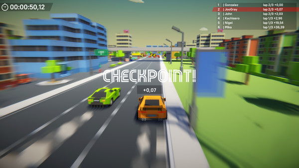 Screenshot z Race Maniacs