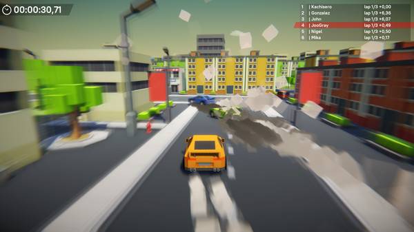 Screenshot z Race Maniacs