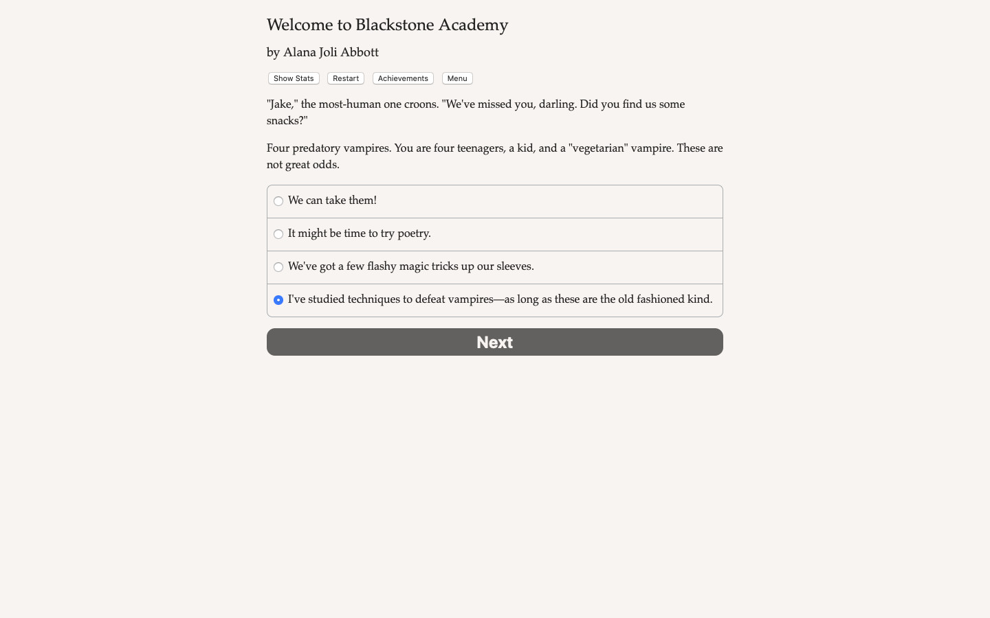 Blackstone Academy for the Magical Arts screenshot #4