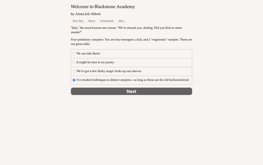 Скриншот Blackstone Academy for the Magical Arts — 4