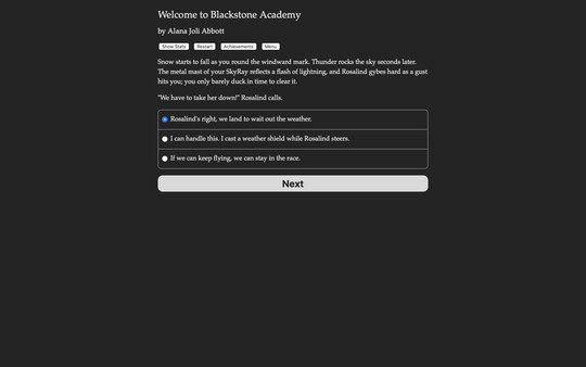 Скриншот Blackstone Academy for the Magical Arts — 2