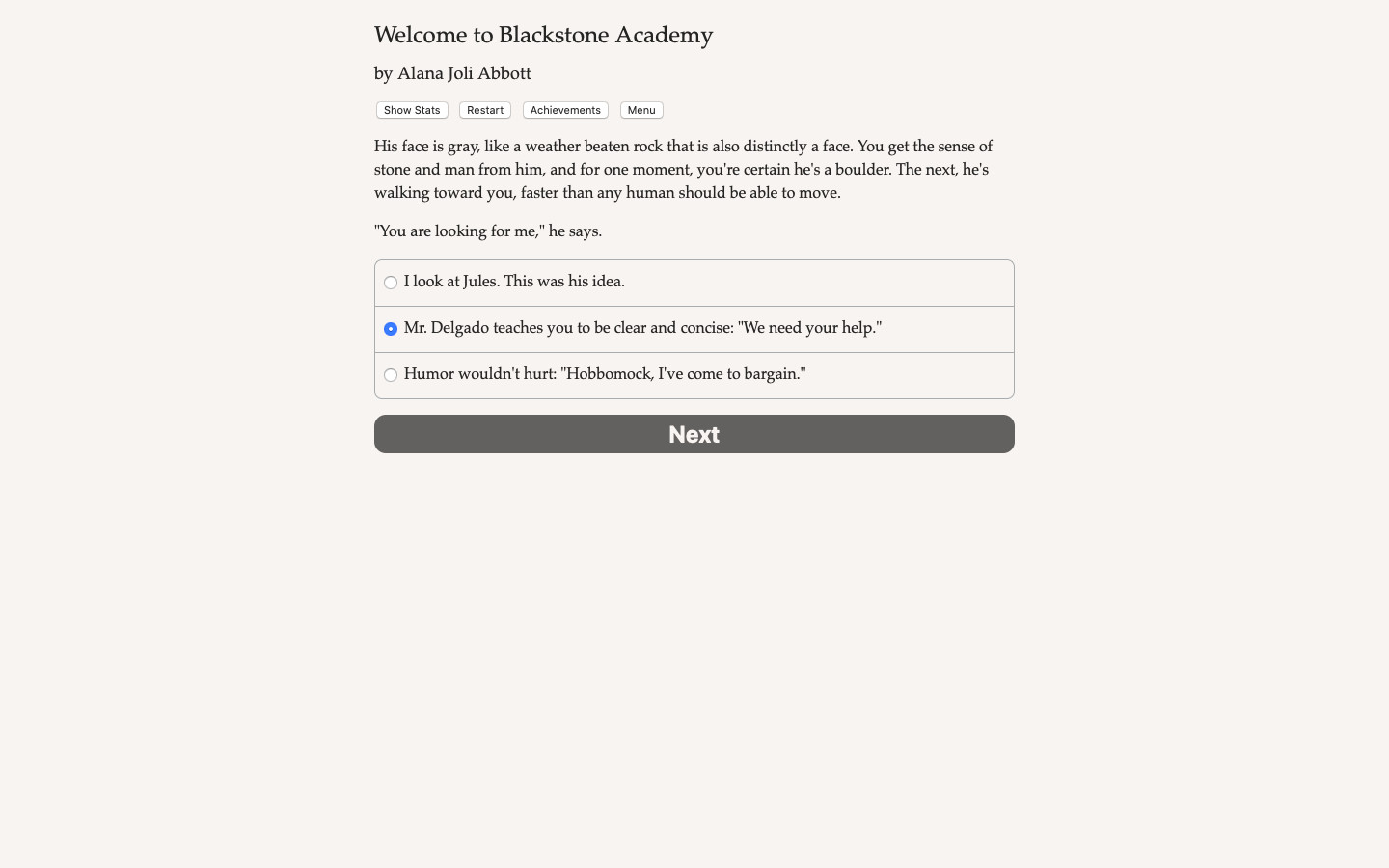 Blackstone Academy for the Magical Arts screenshot #3