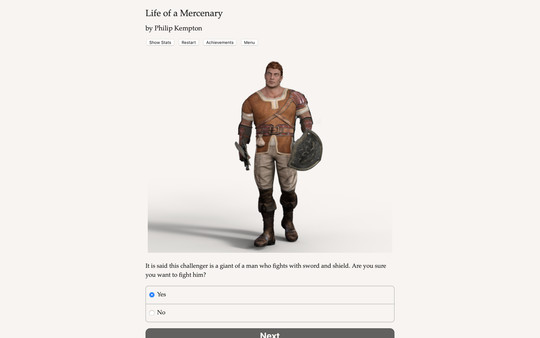 Screenshot z Life of a Mercenary