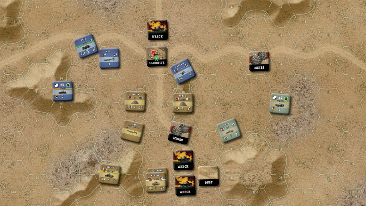 Nations At War Digital: Desert Heat Battlepack 2 Featured Screenshot #1