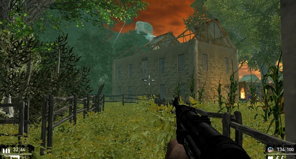 Screenshot z Clown Nightmare, Satan's Joke