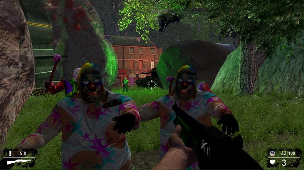Screenshot z Clown Nightmare, Satan's Joke