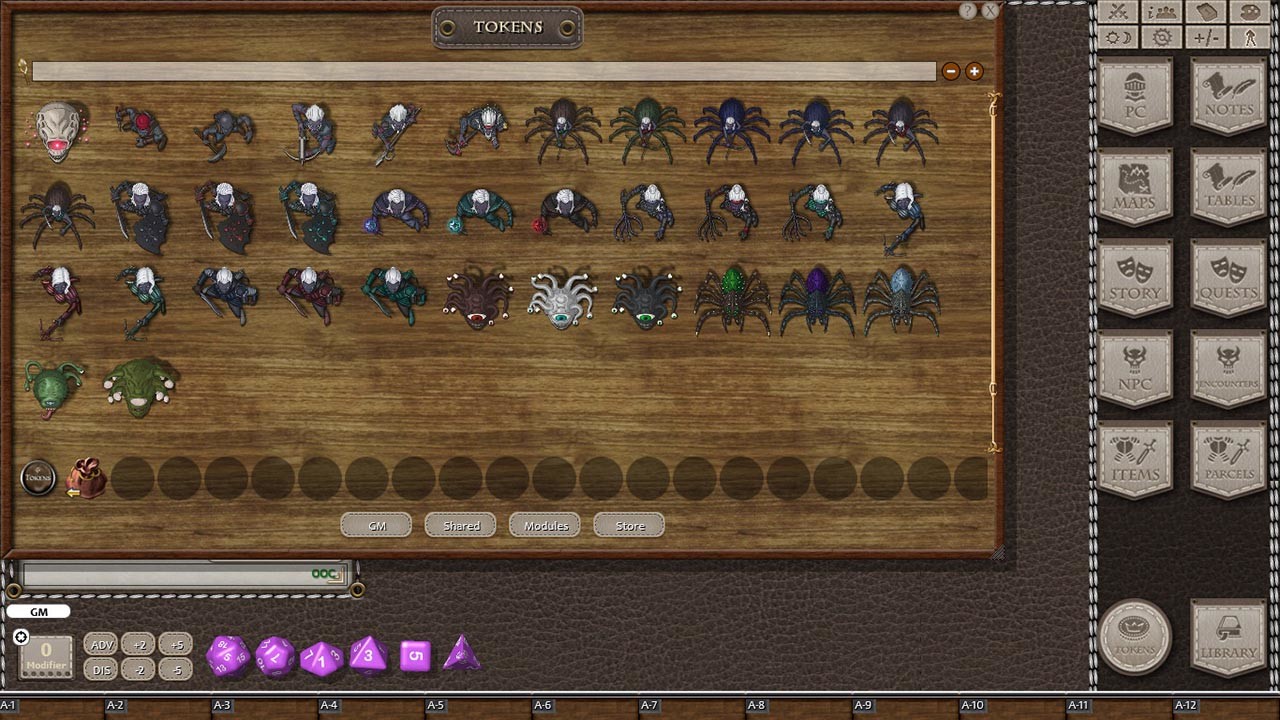 Fantasy Grounds - Jans Token Pack 07 - Under the Dark 1 screenshot 2