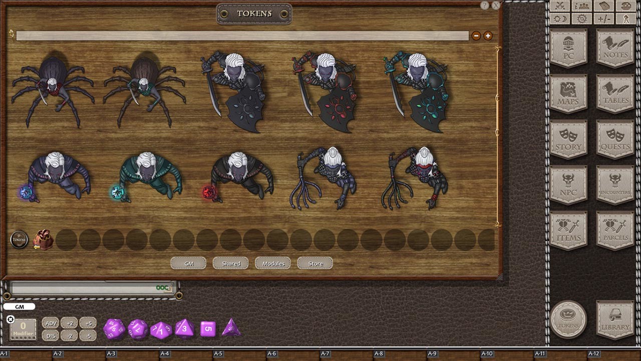 Fantasy Grounds - Jans Token Pack 07 - Under the Dark 1 screenshot 4
