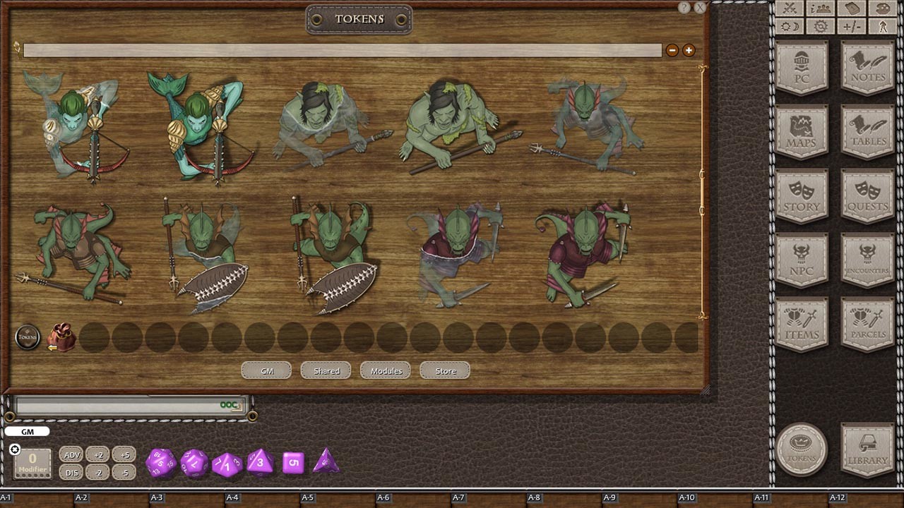 Fantasy Grounds - Jans Token Pack 05 - Aquatic Creatures screenshot 4