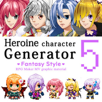 RPG Maker MV - Heroine Character Generator 5