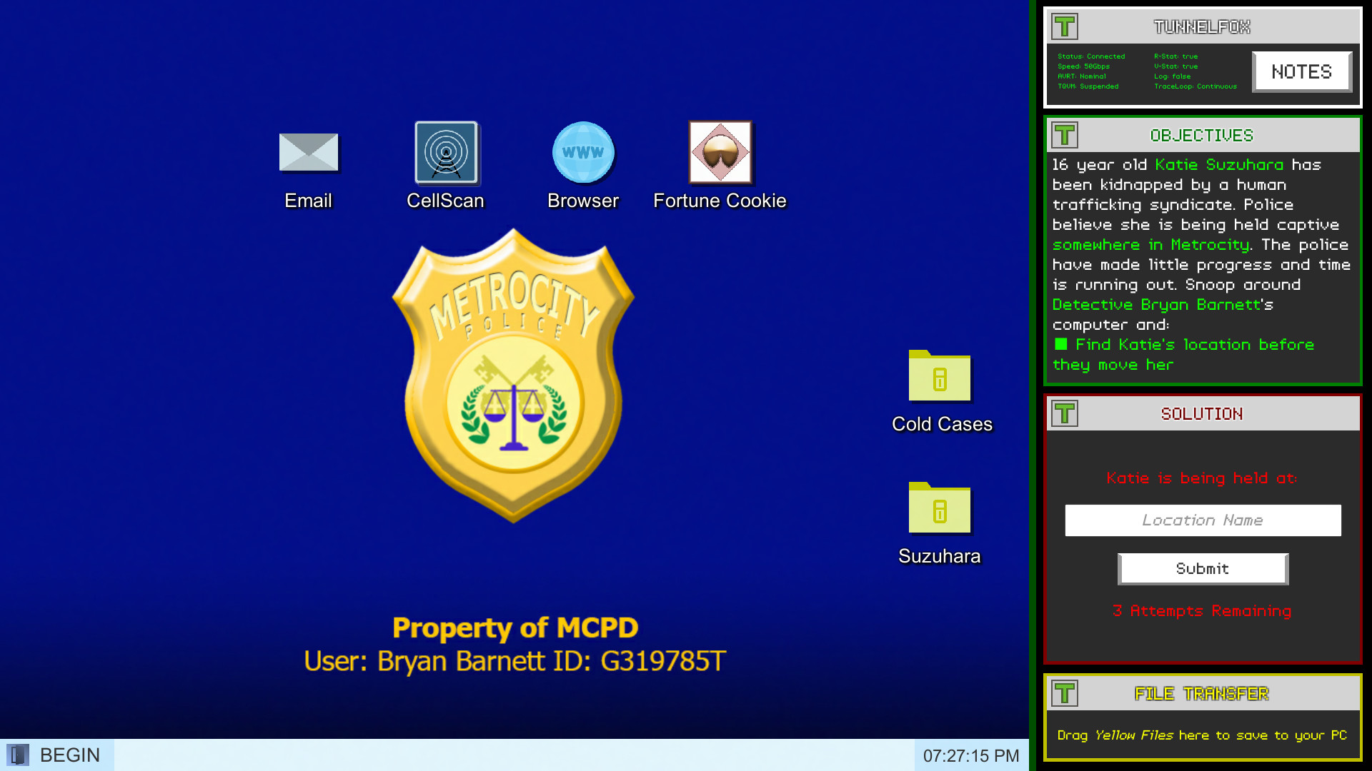 Greyhat — A Digital Detective Adventure