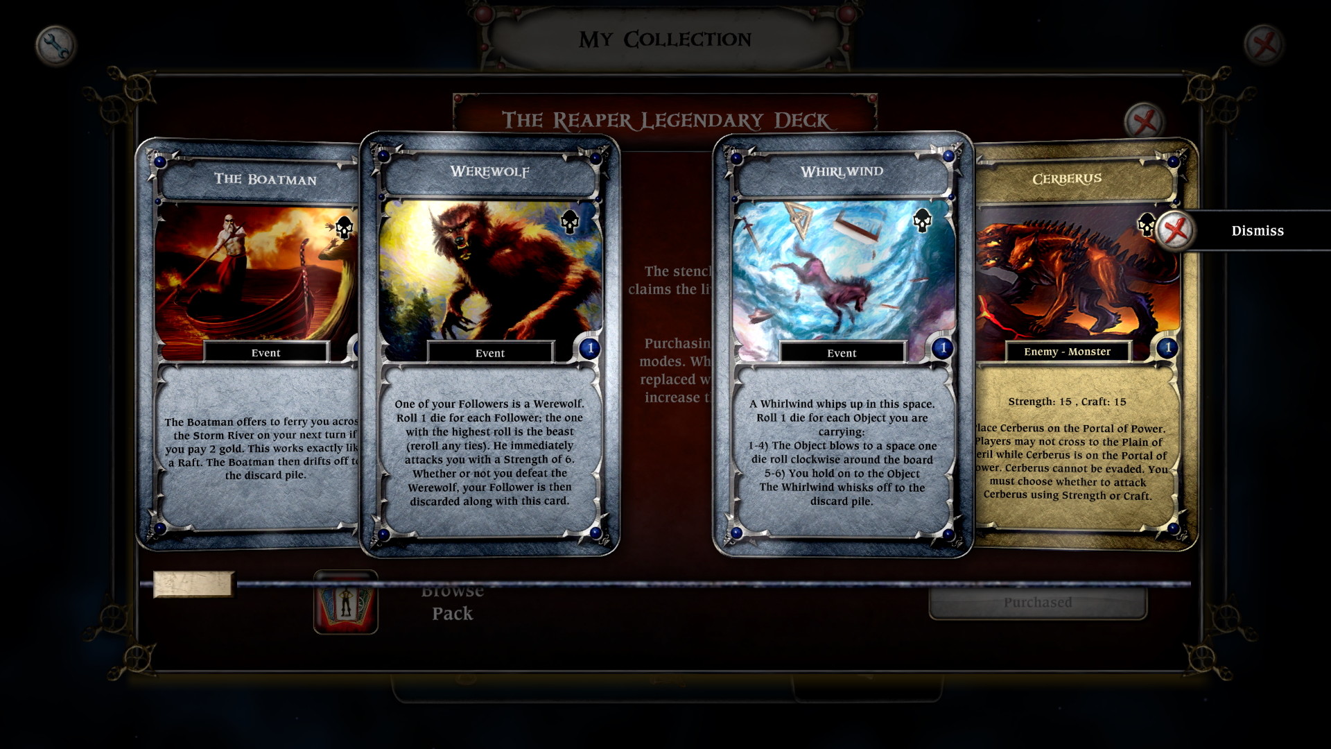 Talisman - The Reaper Expansion: Legendary Deck Featured Screenshot #1