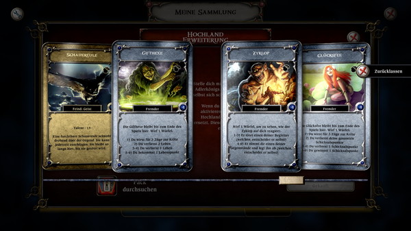 Talisman The Highland Expansion Legendary Deck Screenshot 2