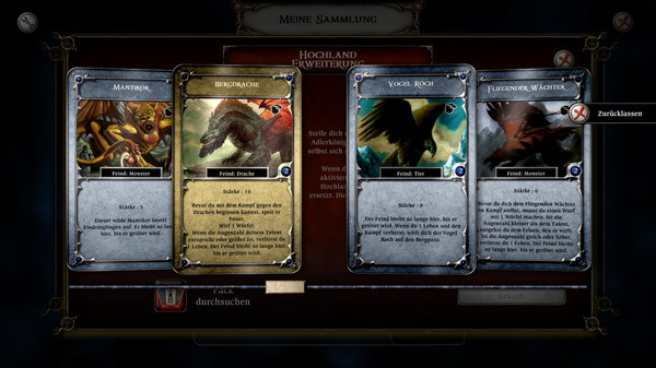 Talisman The Highland Expansion Legendary Deck Screenshot 1