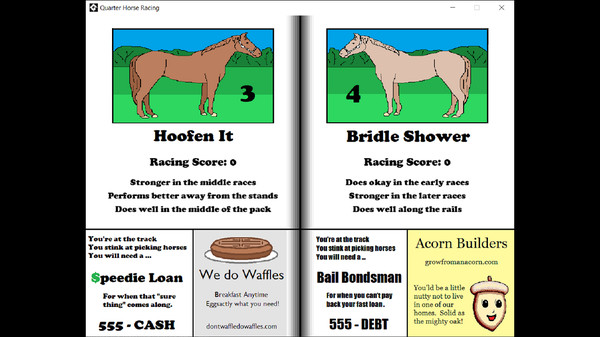 Screenshot z Quarter Horse Racing Screenshot z Quarter Horse Racing