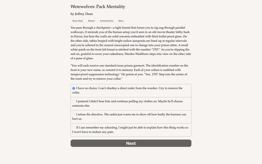 Screenshot z Werewolves 2: Pack Mentality
