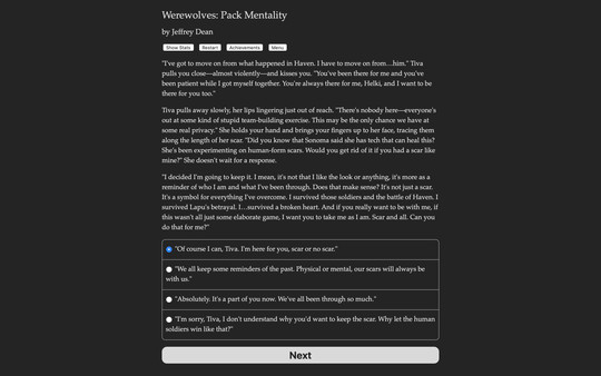 Werewolves 2: Pack Mentality.