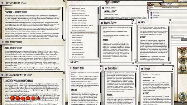 Fantasy Grounds - Pathfinder RPG - Mythic Adventures