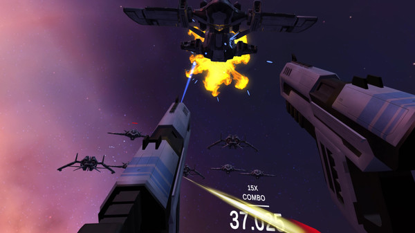 Screenshot z Spacewalk Defender