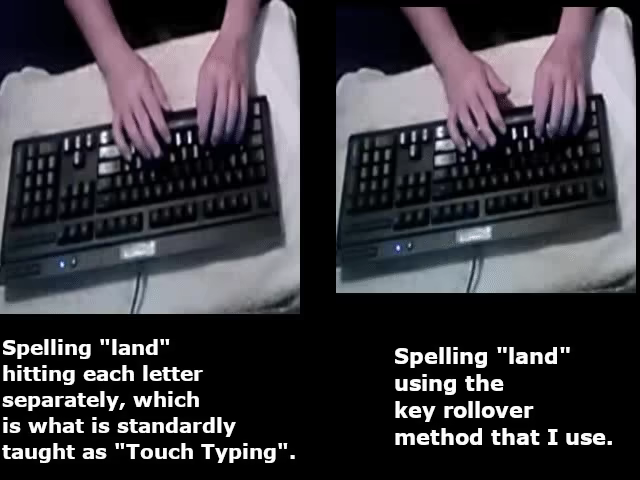 Touch Typing Home Row Speed Grinder video 1