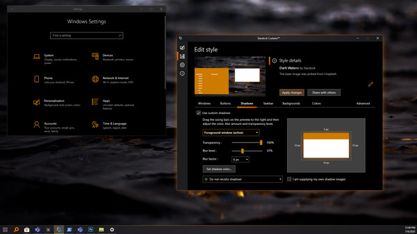 Screenshot z Curtains Screenshot z Curtains