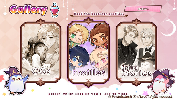 Love Spell: Written In The Stars - a magical romantic-comedy otome.