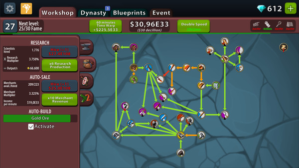 Crafting Idle Clicker