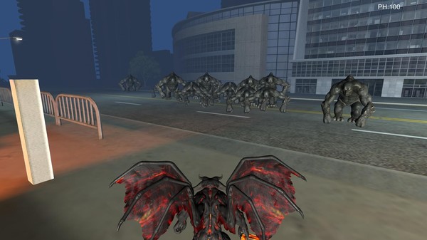 Screenshot z Devil fight