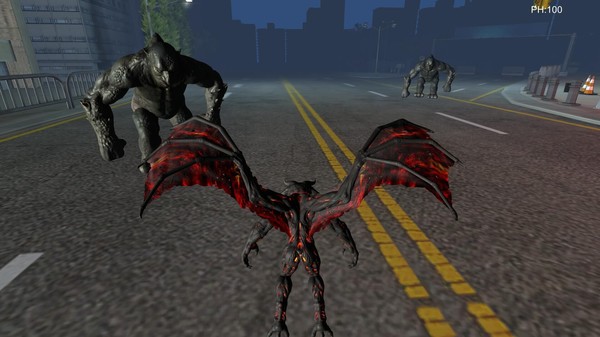 Screenshot z Devil fight