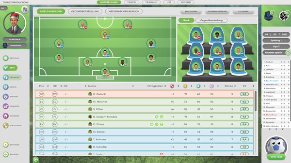 GOAL The Club Manager Screenshot 2