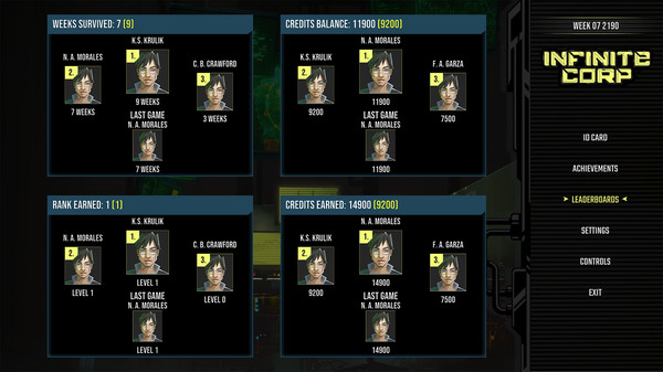 Screenshot z InfiniteCorp Screenshot z InfiniteCorp