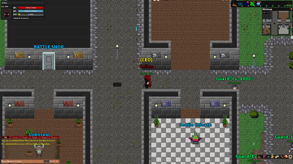 Rebornia - MMORPG 2D screenshot 5