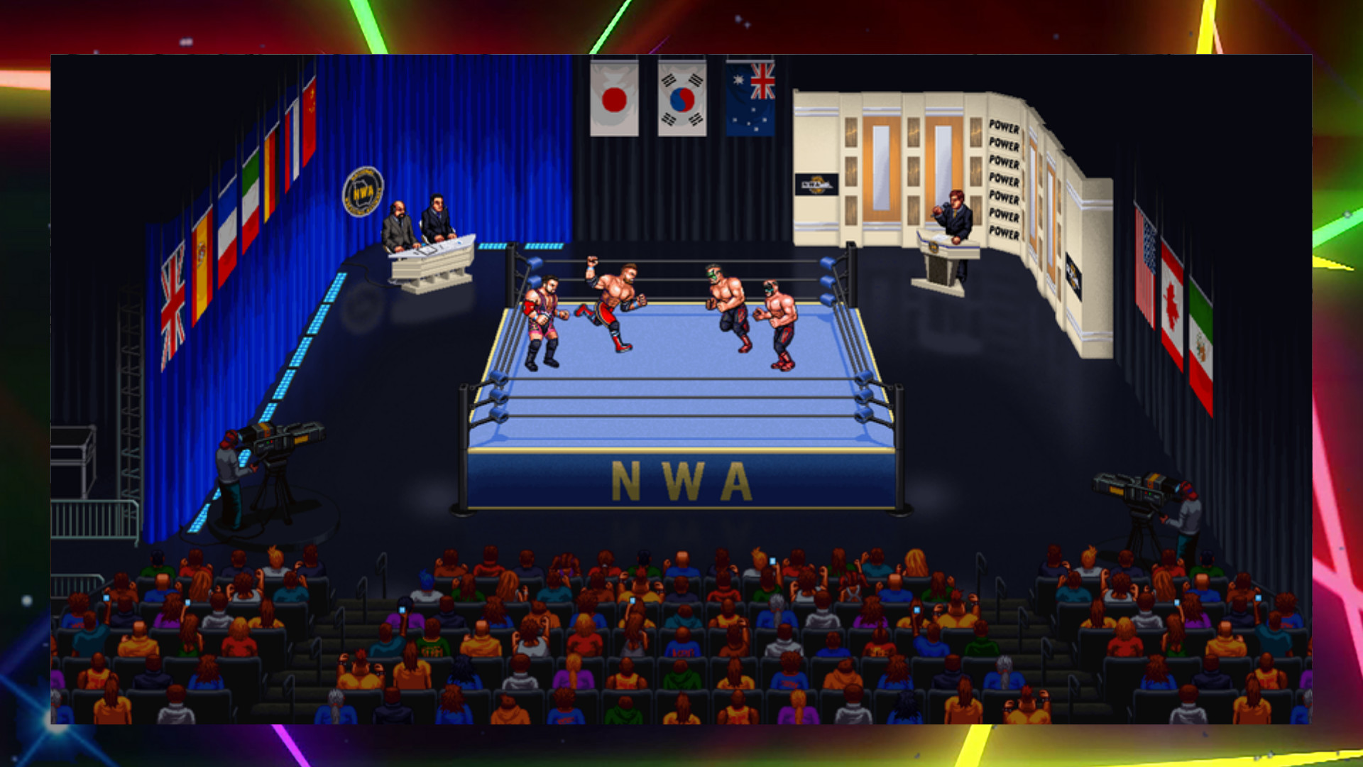RetroMania Wrestling screenshot #1